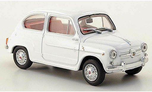 Abarth 1000 Berlina Corsa 1/43 Hachette wit 1963 modelauto