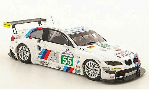 Bmw M3 coupe 1/43 Spark E92 GT No.55 Motorsport 24h le Mans 2011 modelauto