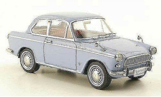Daihatsu Compagno Berline 1/43 Ebbro Berlina 800 blauw modelauto