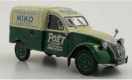Citroen 2CV Fourgonnette 1/18 Sun Star Bestelbusje Miko 1952 modelauto