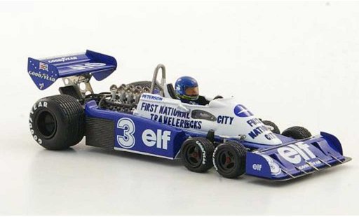 Tyrrell P34 1977 1/43 TrueScale Miniatures No.3 elf R.Peterson GP Belgien modelauto