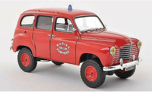 Renault Colorale Base 1/43 Solido 4x4 Marins Brandweer Toulon brandweer (F) 1953 modelauto