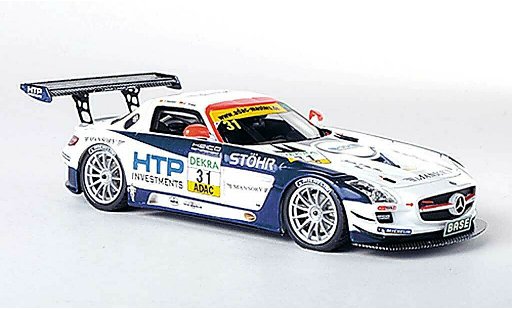 Mercedes SLS GT3 1/43 Schuco AMG No.31 Heico Motorsport T.Holzer / C.Tilke ADAC GT Masters-Saison 2011 modelauto