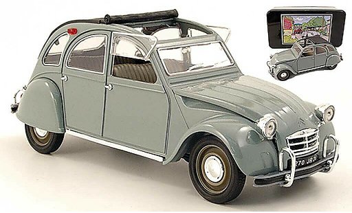 Citroen 2CV Berline 1/18 Solido grijs 1966 modelauto
