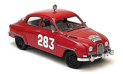 Saab 96 Monte Carlo 1/18 Neo No283 Carlsson/Palm Rally 13 modelauto