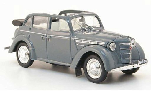 Moskwitsch 400-420 Base 1/43 Nash Avtoprom A Cabriolimousine grijs modelauto