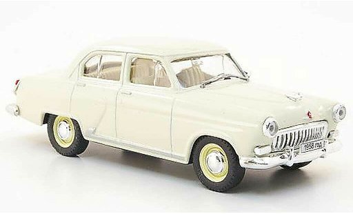 Gaz M21 Base 1/43 Nash Avtoprom beige modelauto