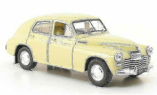 Gaz 20 Pobeda 1/43 Nash Avtoprom beige modelauto
