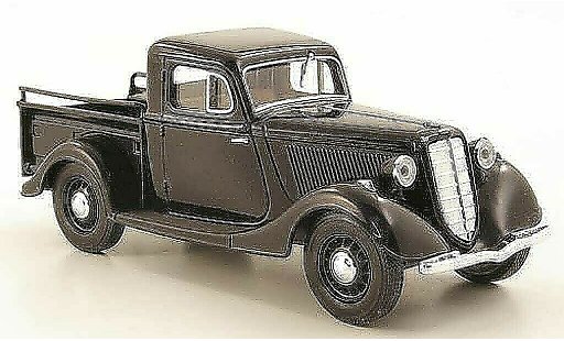 Gaz M415 Pick Up 1/43 Nash Avtoprom zwart modelauto