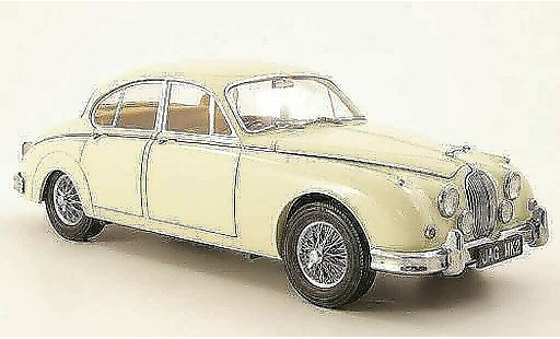 Jaguar MK 2 1/18 Model Icons 3.8 wit rhd 1962 modelauto