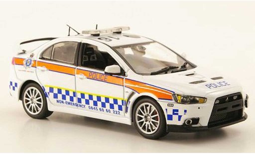 Mitsubishi Lancer Evolution X 1/43 Model Icons Humberside Road Crime Unit modelauto