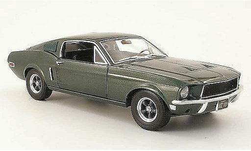 Ford Mustang Bullitt 1/18 Greenlight gt groen 1968 modelauto
