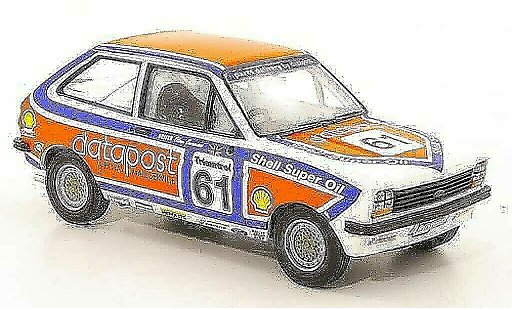 Ford Fiesta 1980 1/43 Vanguards MkI 1300 No.61 A.Curnow Datapost BSCC modelauto