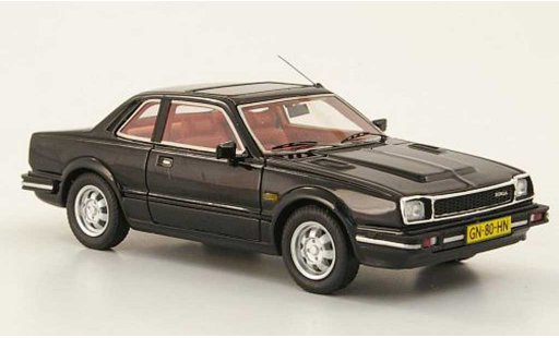 Honda Prelude 1981 1/43 Neo MKI zwart modelauto