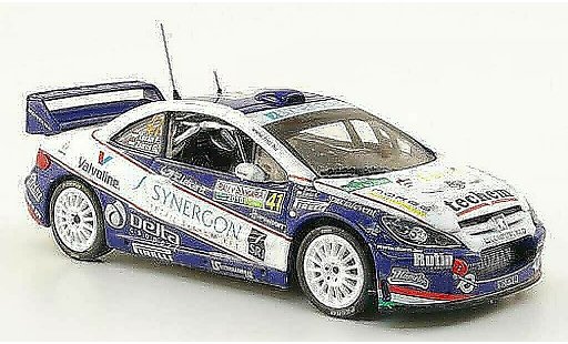 Peugeot 307 WRC 1/43 Vitesse No.41 Synergon Rally Bulgarien 2010 modelauto