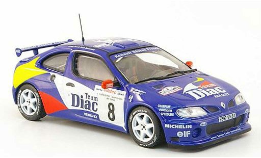 Renault Megane Maxi 1/43 Hachette No.8 Diac Tour de Corse 1996 modelauto