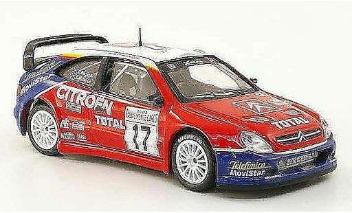 Citroen Xsara WRC 2003 1/43 Hachette No.17 Total Rally Monte Carlo modelauto