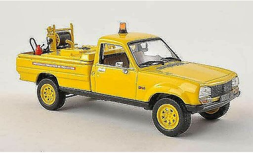 Peugeot 504 Pick up 1/43 Norev CCF Forestiers Brandweer 1979 modelauto