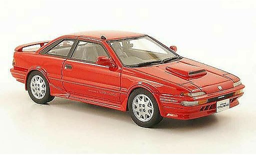 Toyota Trueno GT-Z 1/43 Hi Story Sprinter rood RHD 1989 modelauto