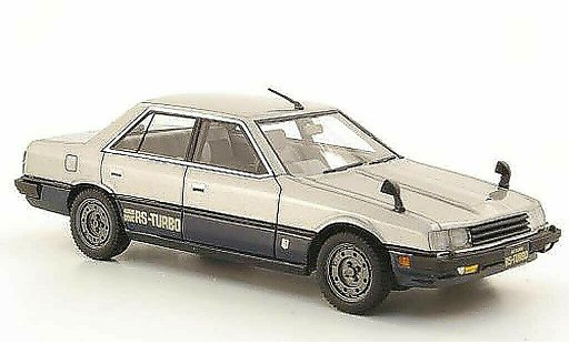 Nissan Skyline 2000 1/43 Hi Story Sedan Turbo grijs grijs/blauw RHD 1983 modelauto