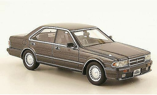 Nissan Cedric Y31 Gran Turismo SV 1/43 Hi Story () grijs RHD 1989 modelauto