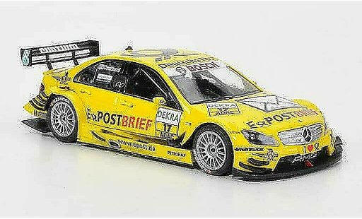Mercedes Classe C DTM 1/43 Minichamps No.17 Team AMG--Deutsche Post D.Coulthard Saison 2011 modelauto