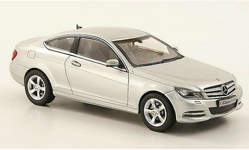 Mercedes Classe C Coupe 1/43 Norev (C204) grijs 2011 modelauto