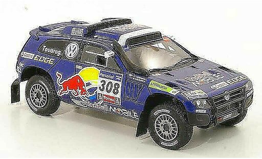 Volkswagen Touareg Dakar 1/43 Spark Race 3 No.308 Red Bull Mobile Rally 2011 modelauto