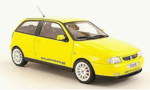 Seat Ibiza Cupra 1/18 Ottomobile 2 geel modelauto