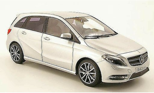 Mercedes Classe B Base 1/18 Norev grijs metallic 2011 modelauto