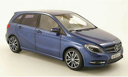 Mercedes Classe B Base 1/18 Norev blauw 2011 modelauto