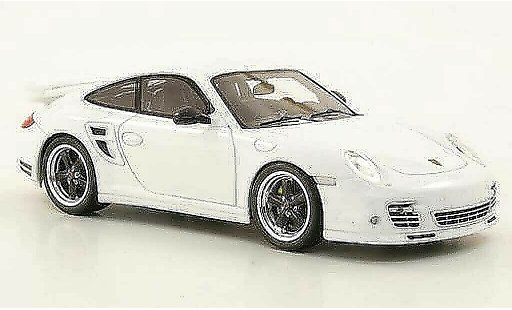 Porsche 911 Turbo S 1/43 Spark Tequipment (II) wit modelauto