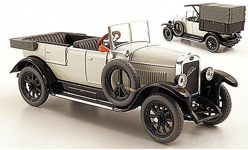 Skoda 110 L 1/43 Abrex Laurin & Klement Combi Sedan/Lieferwagen grijs 1927 modelauto
