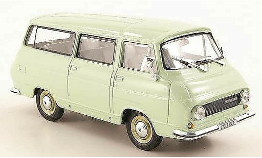 Skoda 1203 Kastenwagen 1/43 Abrex Lieferwagen groen modelauto