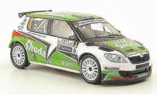 Skoda Fabia S2000 1/43 Abrex No.3 Kopecky/Stary Rally Monte Carlo 2011 modelauto
