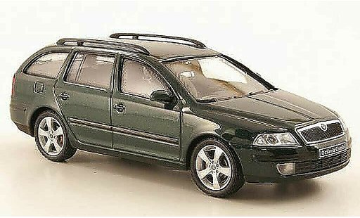 Skoda Octavia Combi 1/43 Abrex groen modelauto