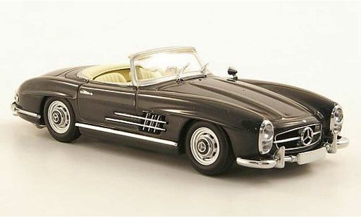 Mercedes 300 Roadster 1/43 Minichamps (W198 II) grijs modelauto