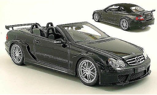 Mercedes C DTM 1/18 Kyosho K AMG cabriolet zwart modelauto