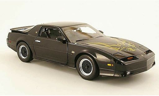Pontiac Trans Am GTA 1/18 Greenlight zwart 1988 modelauto