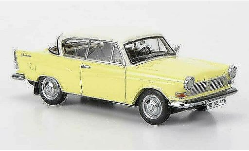 Lloyd Arabella Base 1/43 Neo geel/wit 1960 modelauto