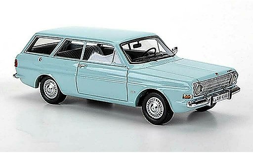 Ford Taunus 12M 1/43 Neo (P6) Turnier turquoise modelauto