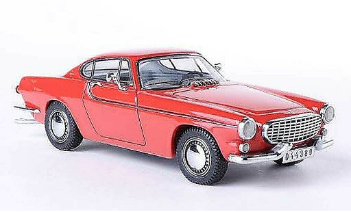 Volvo P1800 Jensen 1/43 Neo rood 1961 modelauto