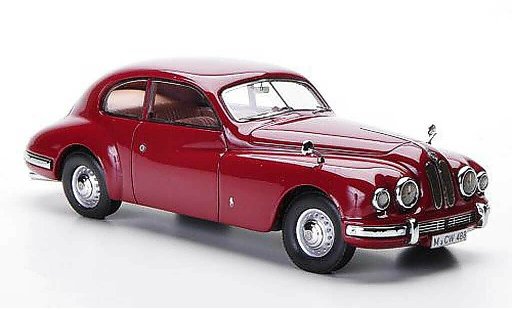 Bristol 401 coupe 1/43 Neo rood LHD gelimiteerd Auflage 300 stuk 1950 modelauto