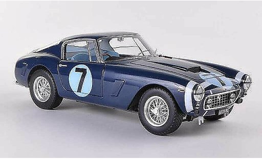 Ferrari 250 GT 1961 1/18 Hot Wheels Elite SWB No.7 RAC Tourist Trophy Goodwood (Elite) modelauto