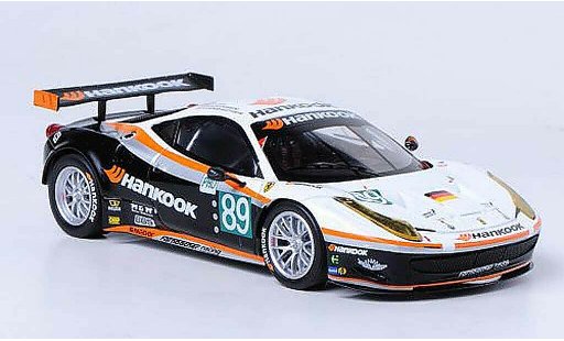 Ferrari 458 Italia GT2 1/43 Hot Wheels Elite No.89 Farnbacher Racing 24h Le Mans (Elite) 2011 modelauto
