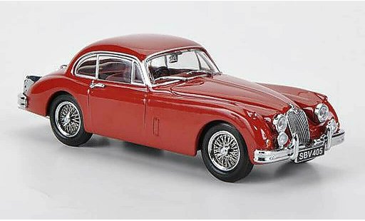 Jaguar XK 150 1/43 Oxford FHC rood modelauto
