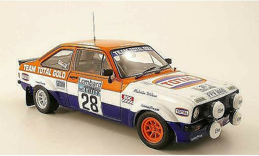 Ford Escort Rally 1/18 Sun Star 1800 No.28 Total RAC 1979 M.Wilson / T.Harryman modelauto