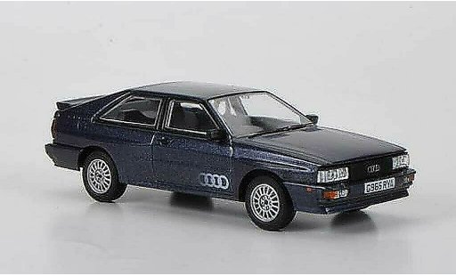 Audi Quattro turbo 20v 1/43 Vanguards MkII grijsblauw RHD 1990 modelauto
