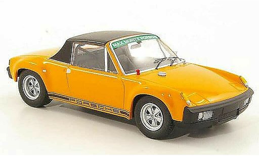 Porsche 914/6 GT 1/43 Schuco 6 oranje/zwart Max Moritz Tuning Sondermodell MCW gelimiteerd Auflage 500 stuk modelauto
