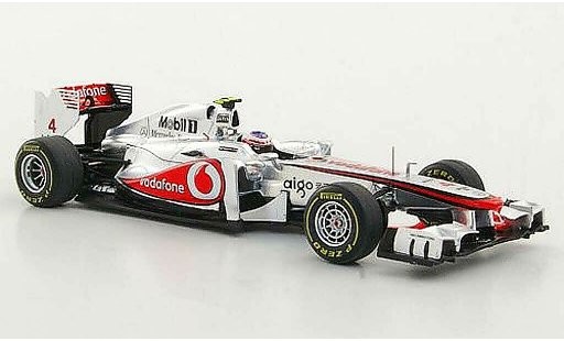 McLaren F1 MP4-26 1/43 Spark No.4 Vodafone J.Button 200. GP-Sieg GP Ungarn modelauto